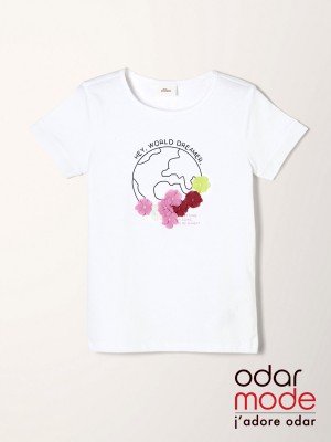 2112968 Meisjes T-shirt - 53.204.32.a422 - S.oliver